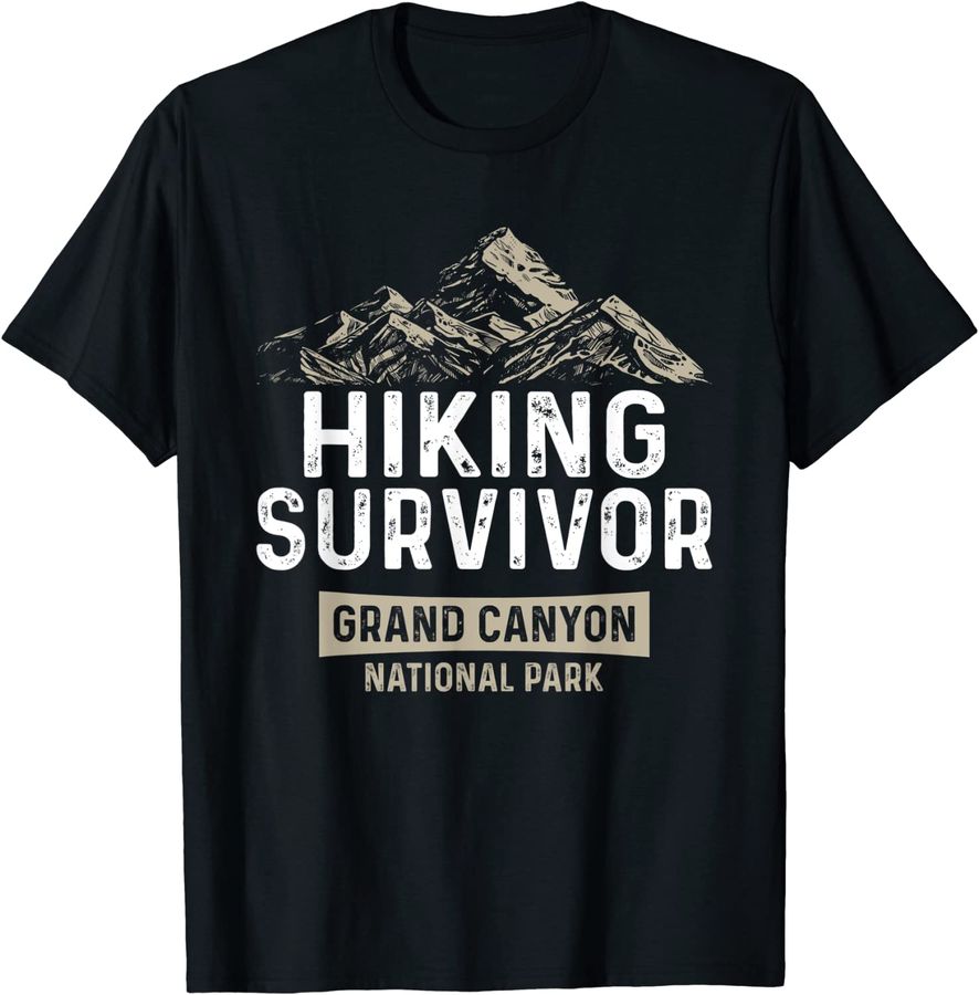 Hiking Survivor Grand Canyon National Park Funny Hikers