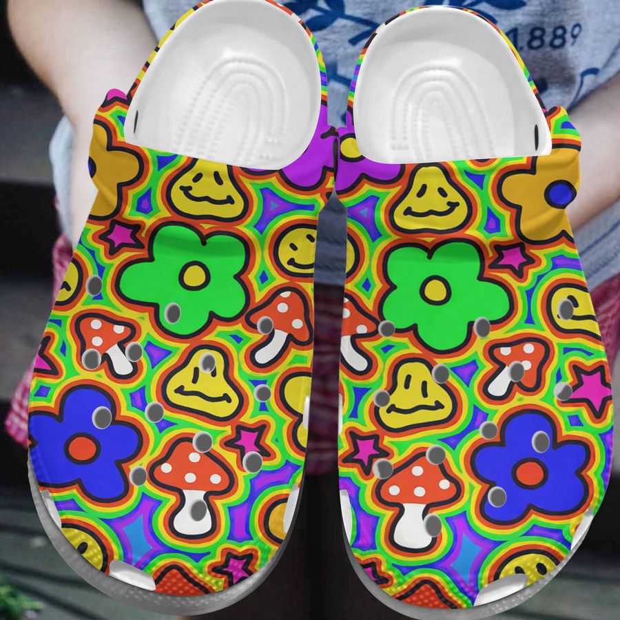 Hippie Clog Colorful Hippie Crocs Crocband Clog