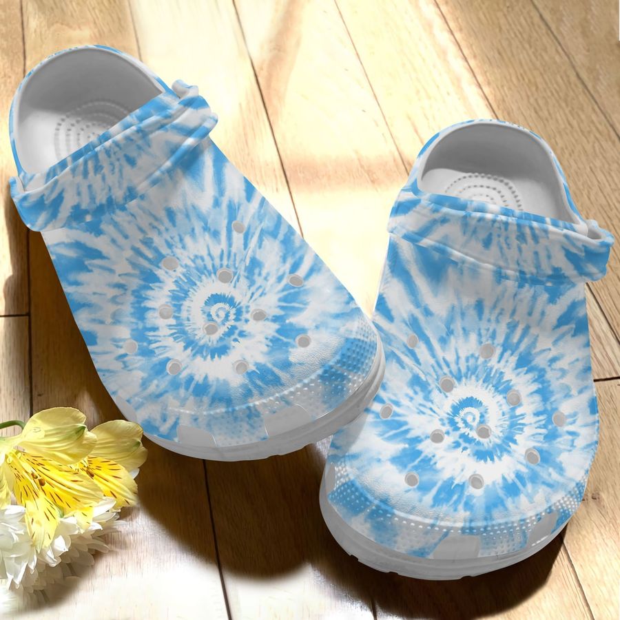 Hippie Clog Tie Dye Crocs Crocband Clog