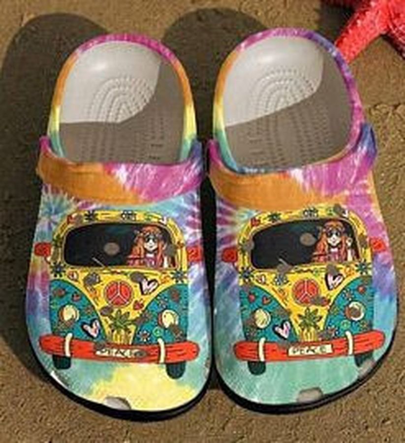 Hippie Girl Car Crocs Crocband Clog  Clog Comfortable For Mens And Womens Classic Clog  Water Shoes  Comfortable