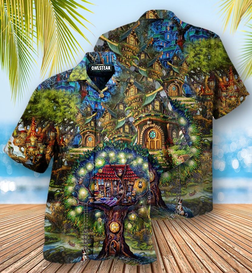Hippie My Dream Treehouse Edition Hawaiian Shirt