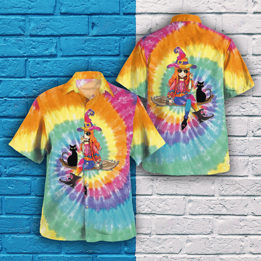 Hippie Soul Tie-dye Hawaiian Shirt TV056639.png