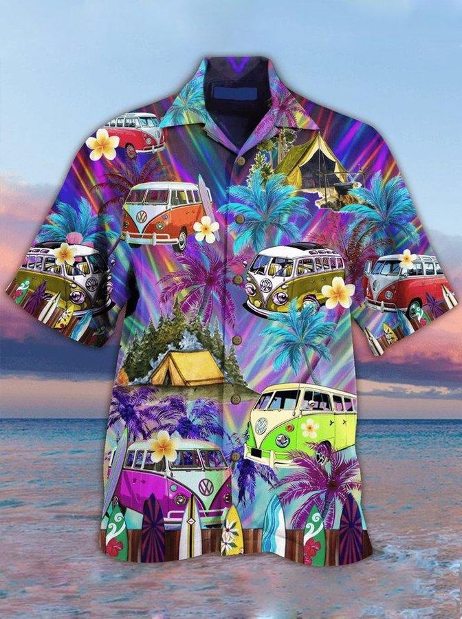 Hippie Van Bus Hawaiian Shirt Pre12893, Hawaiian shirt, beach shorts, One-Piece Swimsuit, Polo shirt, funny shirts, gift shirts, Graphic Tee