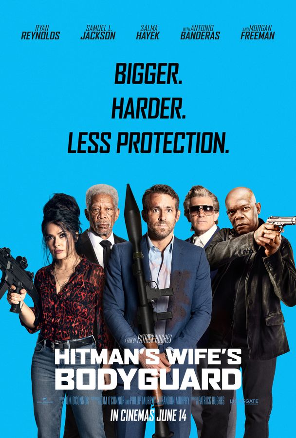 Hitman's Wife's Bodyguard (2021) Poster, Canvas, Home Decor5