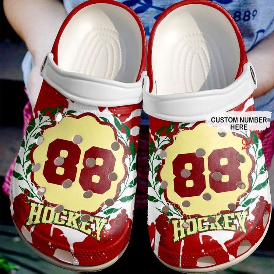 Hockey Personalized Passion Sku 1375 Crocs Clog Shoes