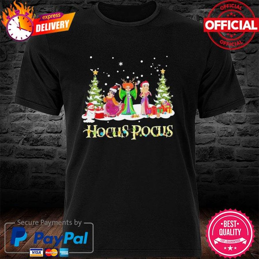 Hocus Pocus Happy Light Christmas Shirt