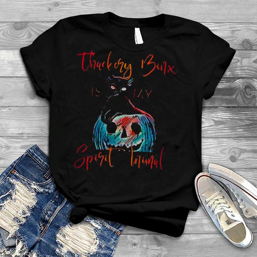 Hocus Pocus Thackery Binx is My Spirit Animal T Shirt
