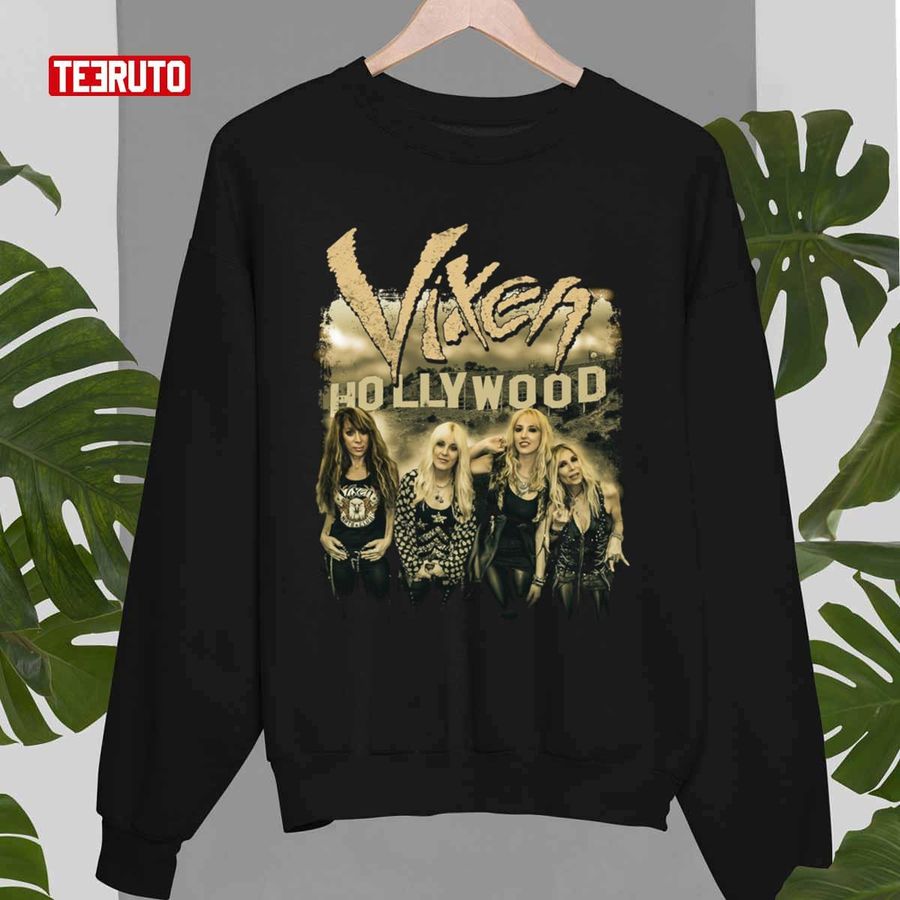 Hollywood Vixen Rock Band Vintage Unisex Sweatshirt