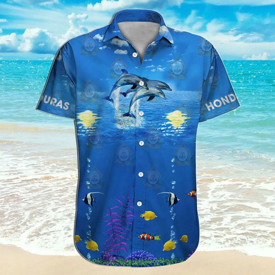 Honduras Hawaiian Shirt Pre11253, Hawaiian shirt, beach shorts, One-Piece Swimsuit, Polo shirt, funny shirts, gift shirts, Graphic Tee
