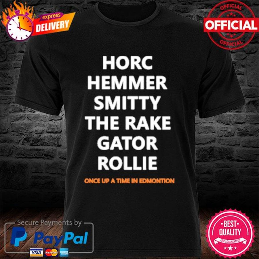 Horc Hemmer Smitty The Rake Gator Rollie Shirt ONCE UPON A TIME TEE