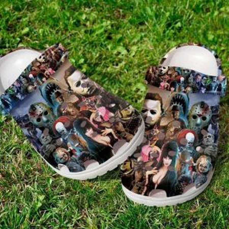 Horror Movies Characters Crocs Crocband Clogs Shoes