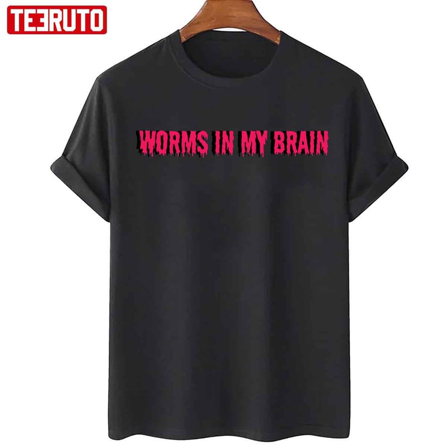 Horror Worms In My Brain Unisex T-Shirt