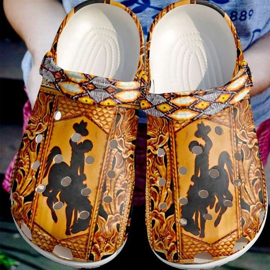 Horse Rodeo Lover Sku 2055 Crocs Clog Shoes
