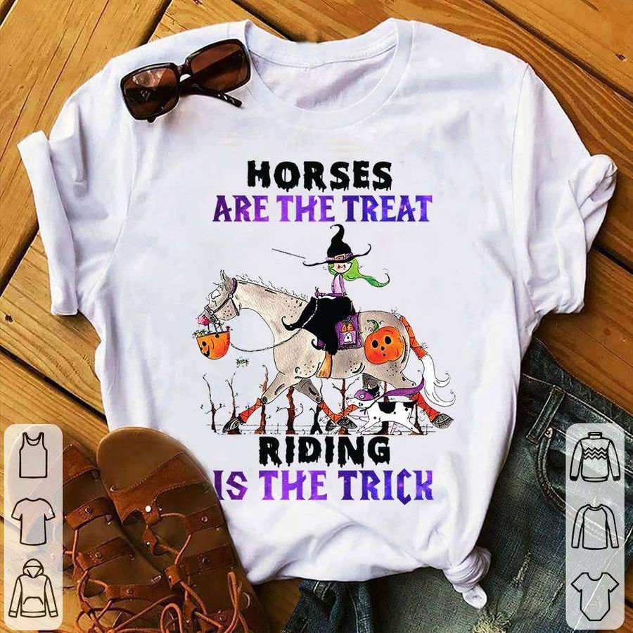 Horses are the treat, riding is the trick – Trick or treat, halloween horse riding