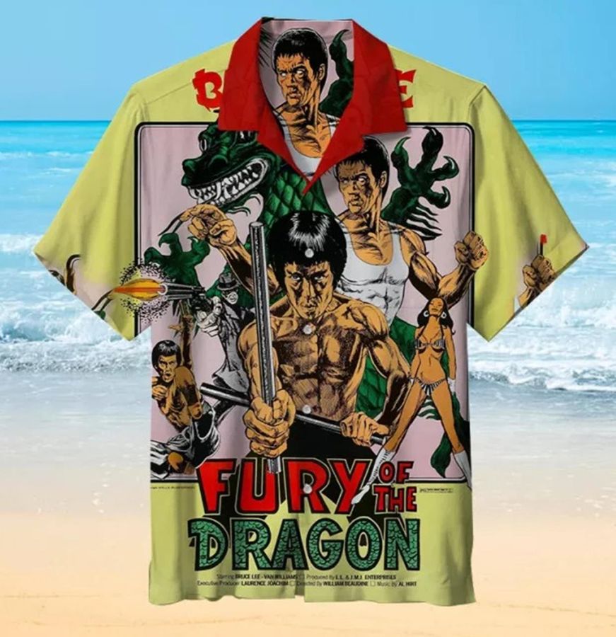 Hot Bruce Lee Hawaiian Shirt