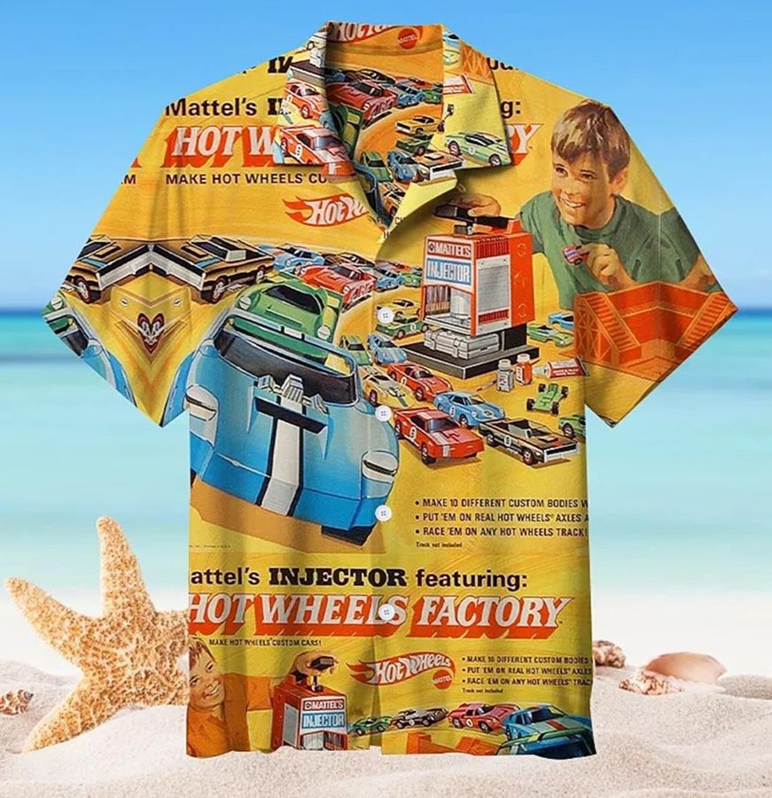 Hot Wheels Hawaiian Shirt V9