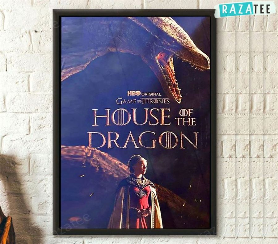 House Of The Dragon Poster New Movie 2022
