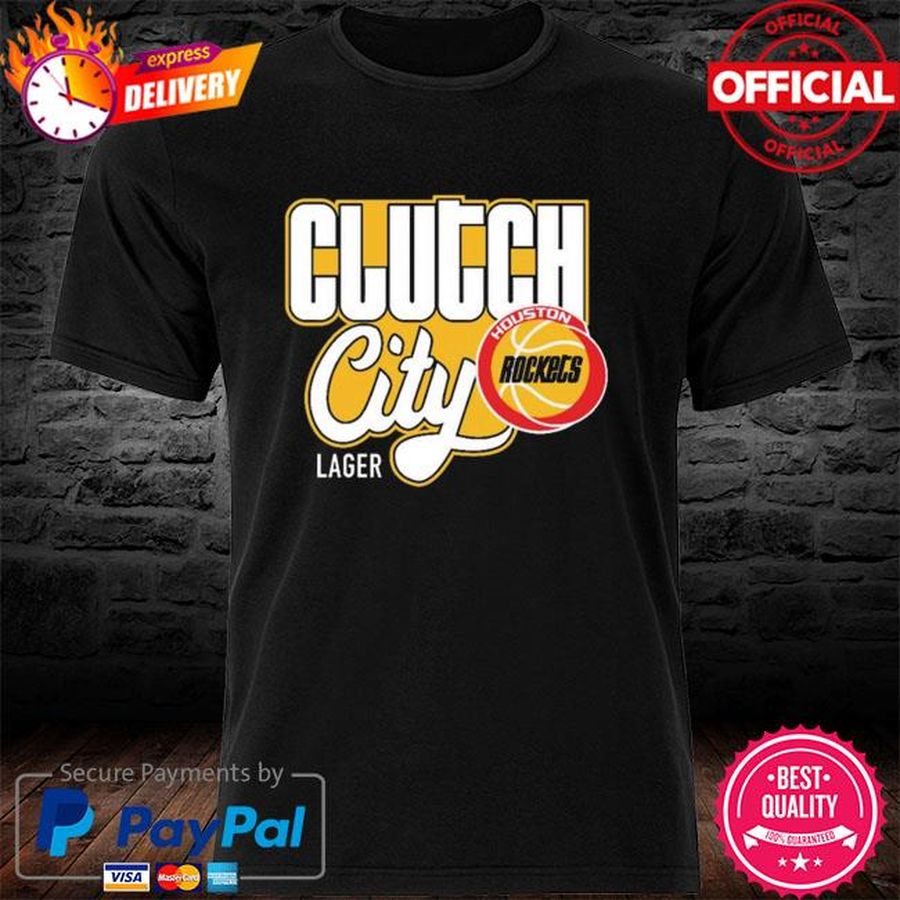 Houston Rockets Clutch City Lager Shirt