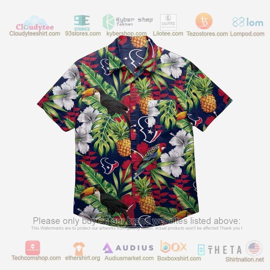 Houston Texans Floral Hawaiian Shirt – LIMITED EDITION