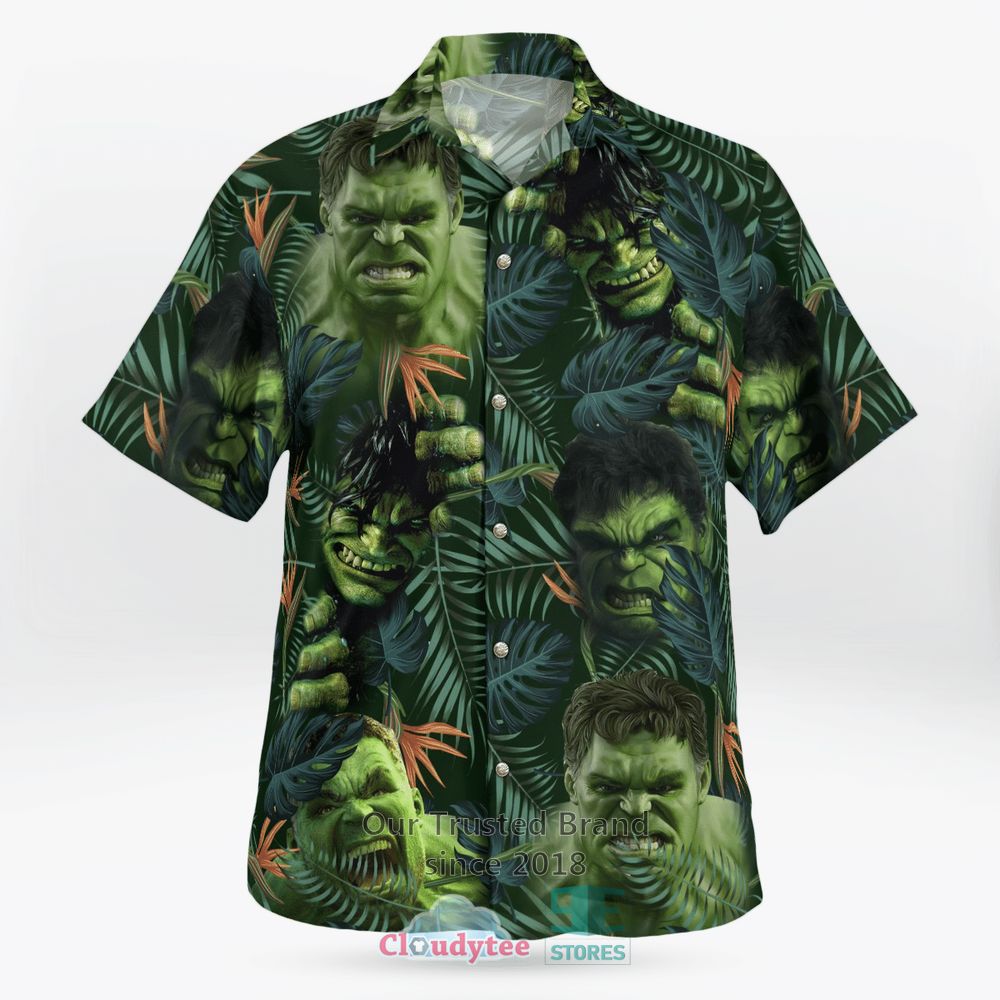 Hulk Marvel Leaves Hawaiian Shirt – LIMITED EDITION