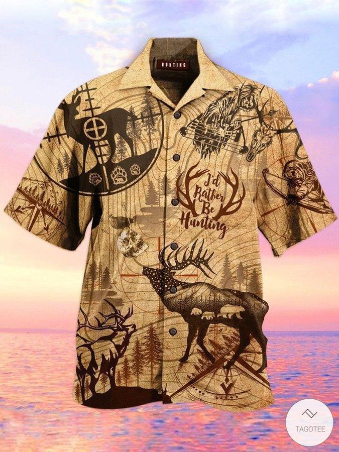 Hunting Deer Hawaiian Shirt