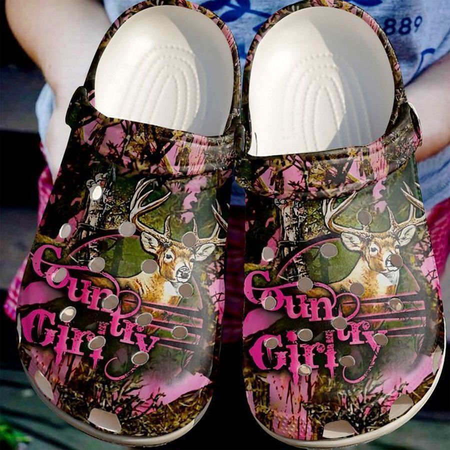 Hunting Girl Crocs Clog Shoes