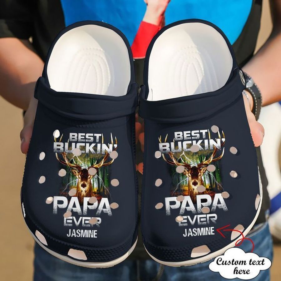 Hunting Personalized Bes Papa Ever Sku 1494 Crocs Clog Shoes