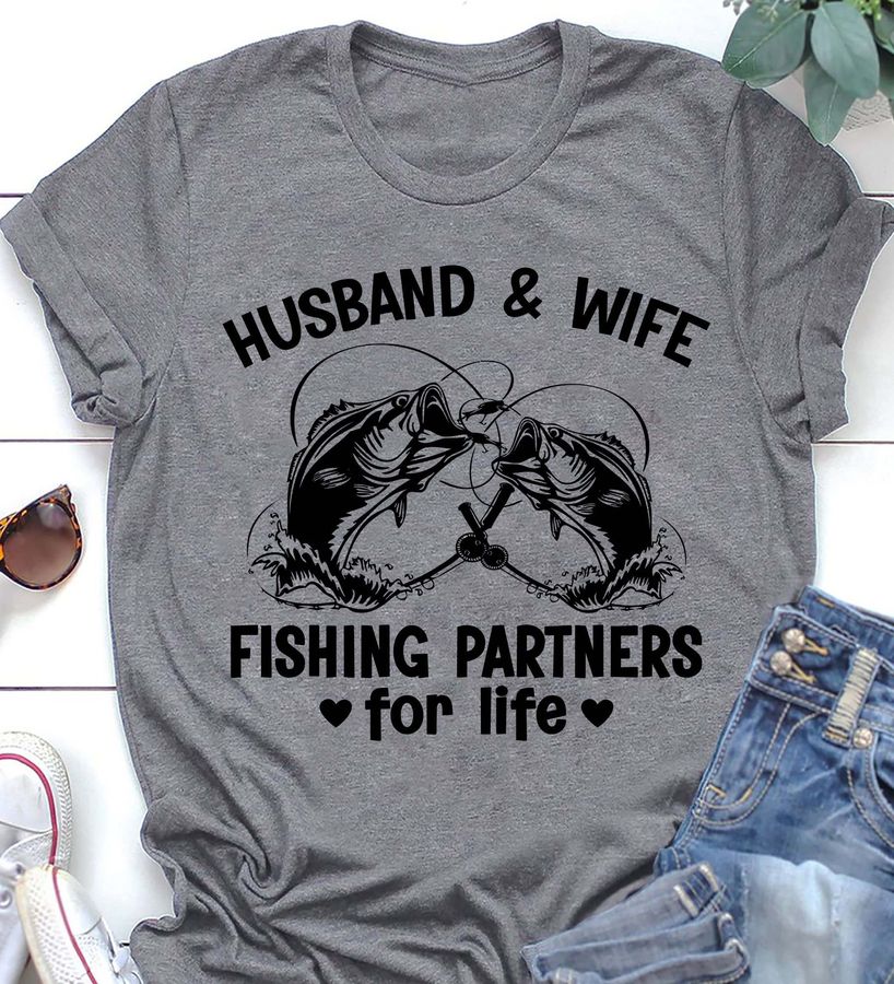 Husband and wife fishing partners for life – Fishing lover