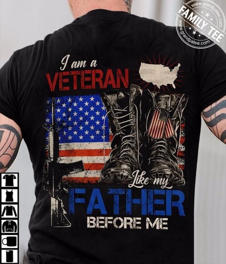 I am a veteran like my father before me – American veteran