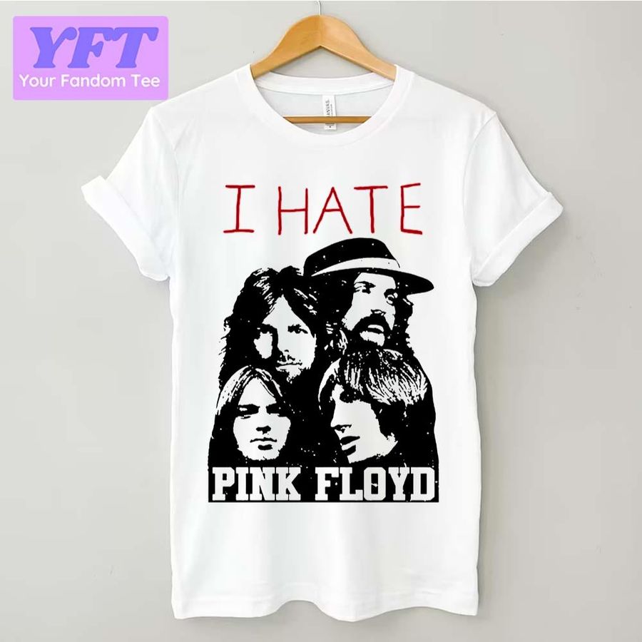 I Hate Pink Floyd Premium The Varukers Unisex T-Shirt