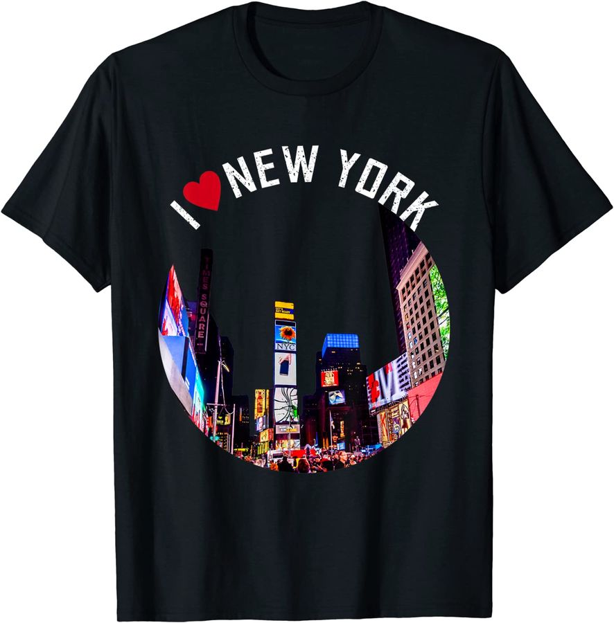 I Love NY Times Square I Red Heart Love New York City NYC_1