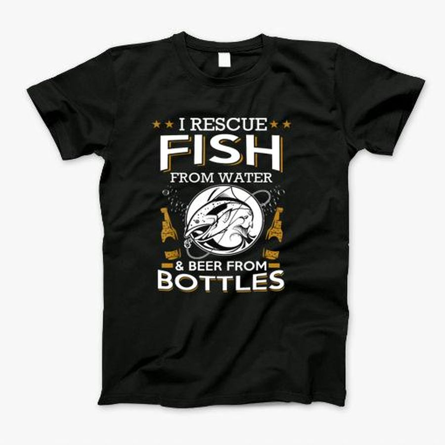 I Rescue Fish From Water Fishing T-Shirt, Tshirt, Hoodie, Sweatshirt, Long Sleeve, Youth, Personalized shirt, funny shirts, gift shirts, Graphic Tee