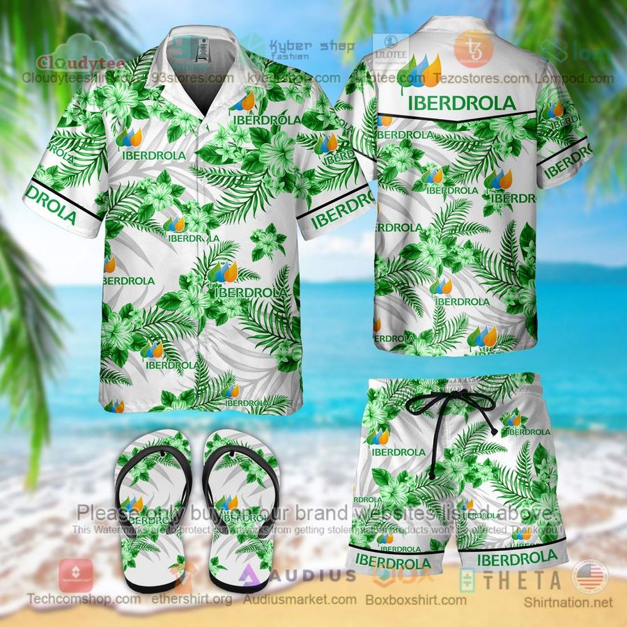 Iberdrola Hawaiian Shirt, Short – LIMITED EDITION