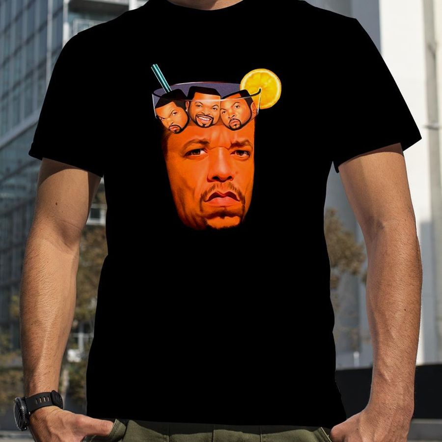 Ice T with Ice Cube Funny Hip Hop T Shirt