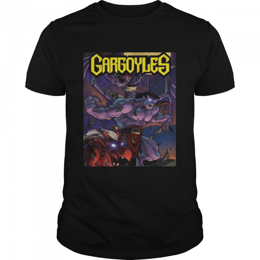 Iconic Design Gargoyles 90s Cartoon shirt