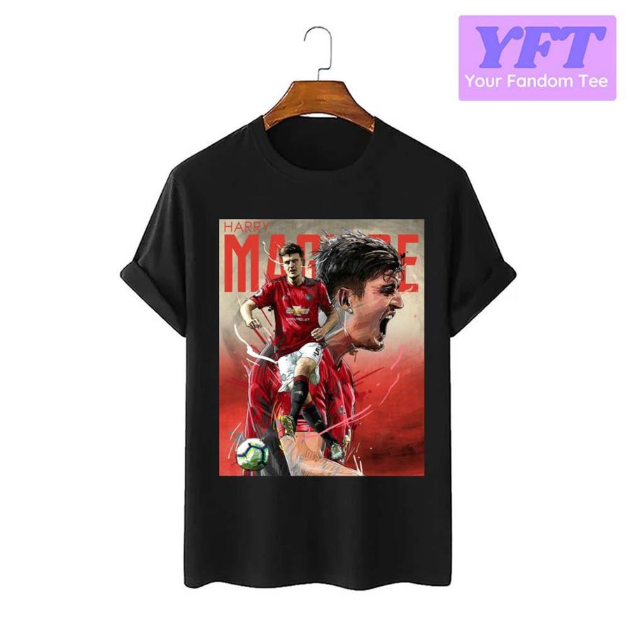 Iconic Moment On Field Harry Maguire Illustration Unisex T-Shirt