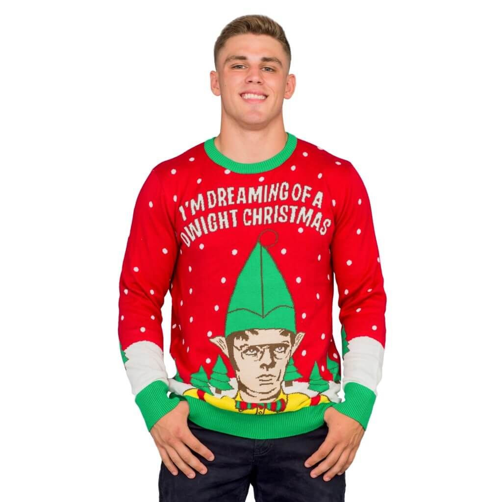 Im Dreaming of a Dwight Christmas Ugly Christmas Sweater All