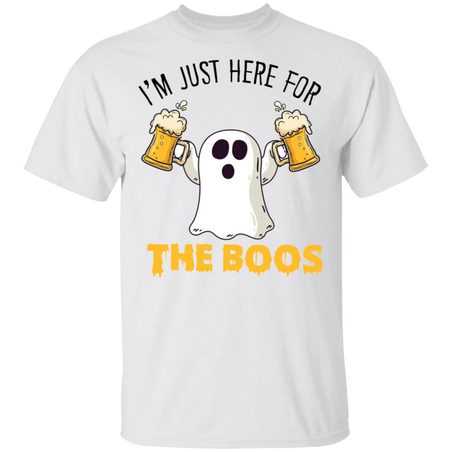 I’m Just Here For The Boos Drink Beer Halloween Shirt, Hoodie