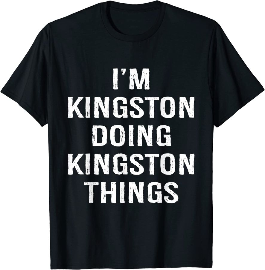 I'm Kingston Doing Kingston Things, Name Birthday