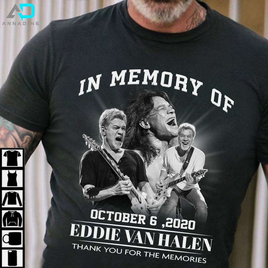 In memory of Eddie Van Halen October 6, 2020 – Famous Singer, Eddie Van Helen singer