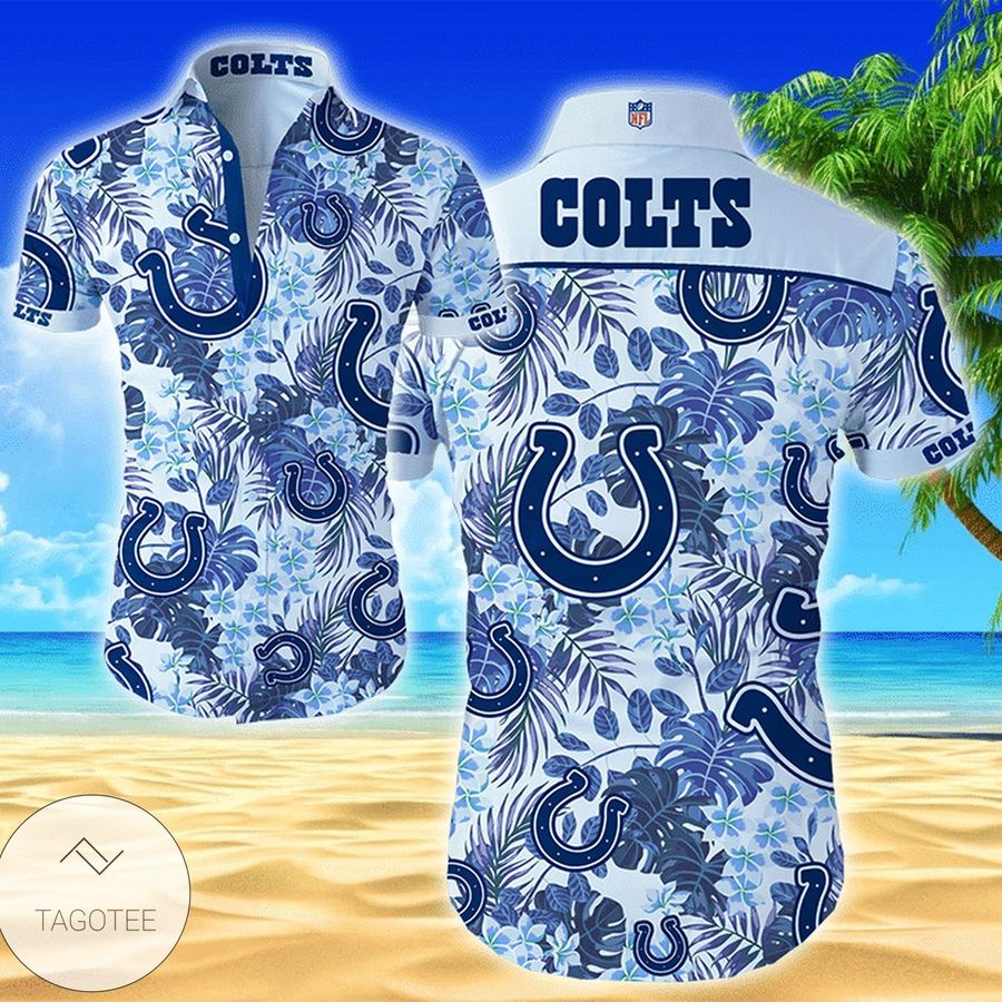 Indianapolis Colts Classic Premium Hawaiian Shirts For Men