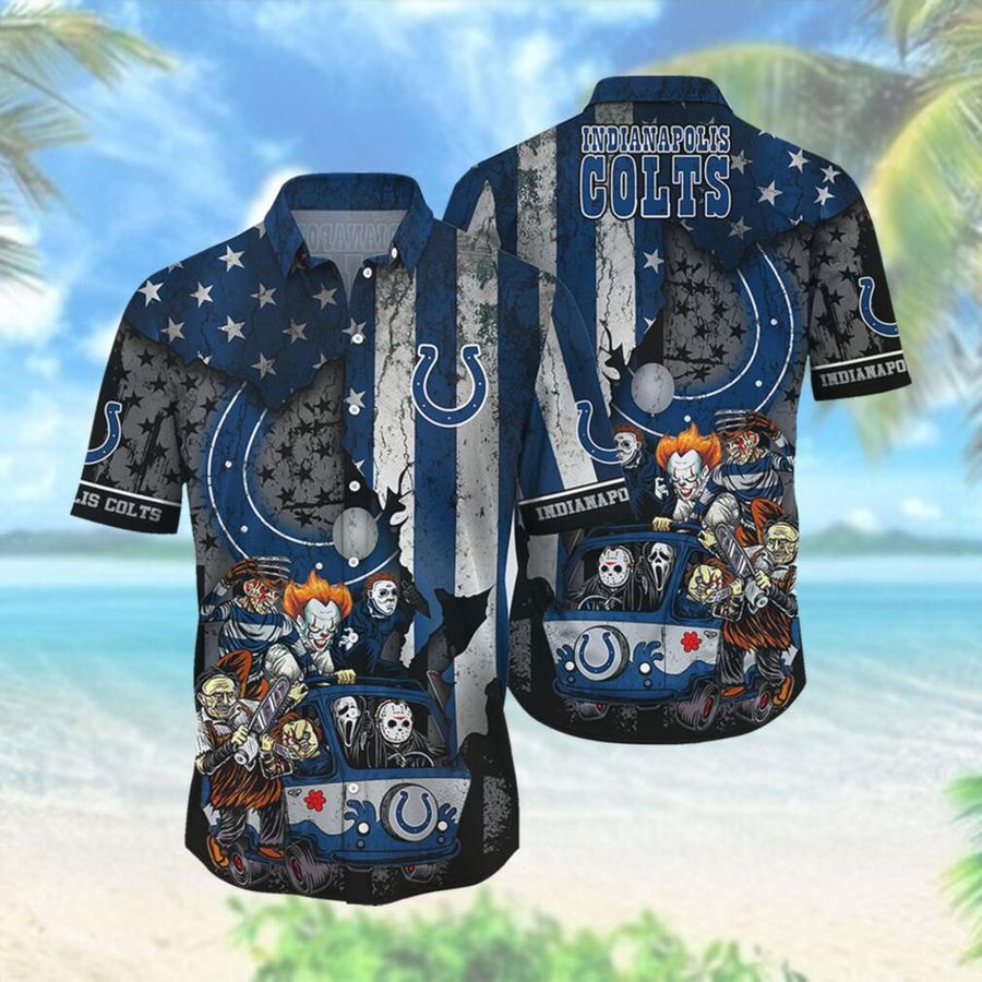 Indianapolis Colts Hawaiian Shirts Style Hot Trending