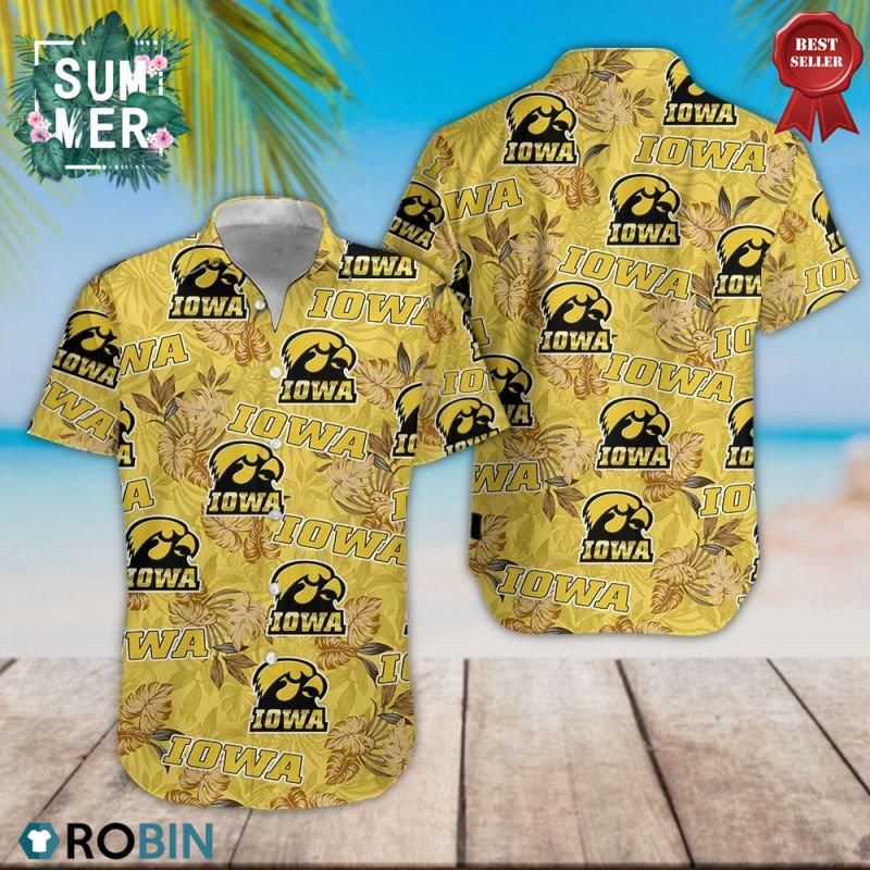 Iowa Hawkeyes Aloha Shirt Hawaii Shirt