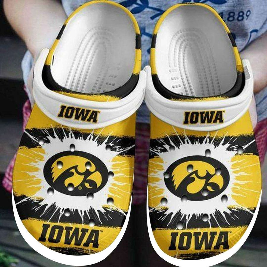 Iowa Hawkeyes Crocs Crocband Clogs