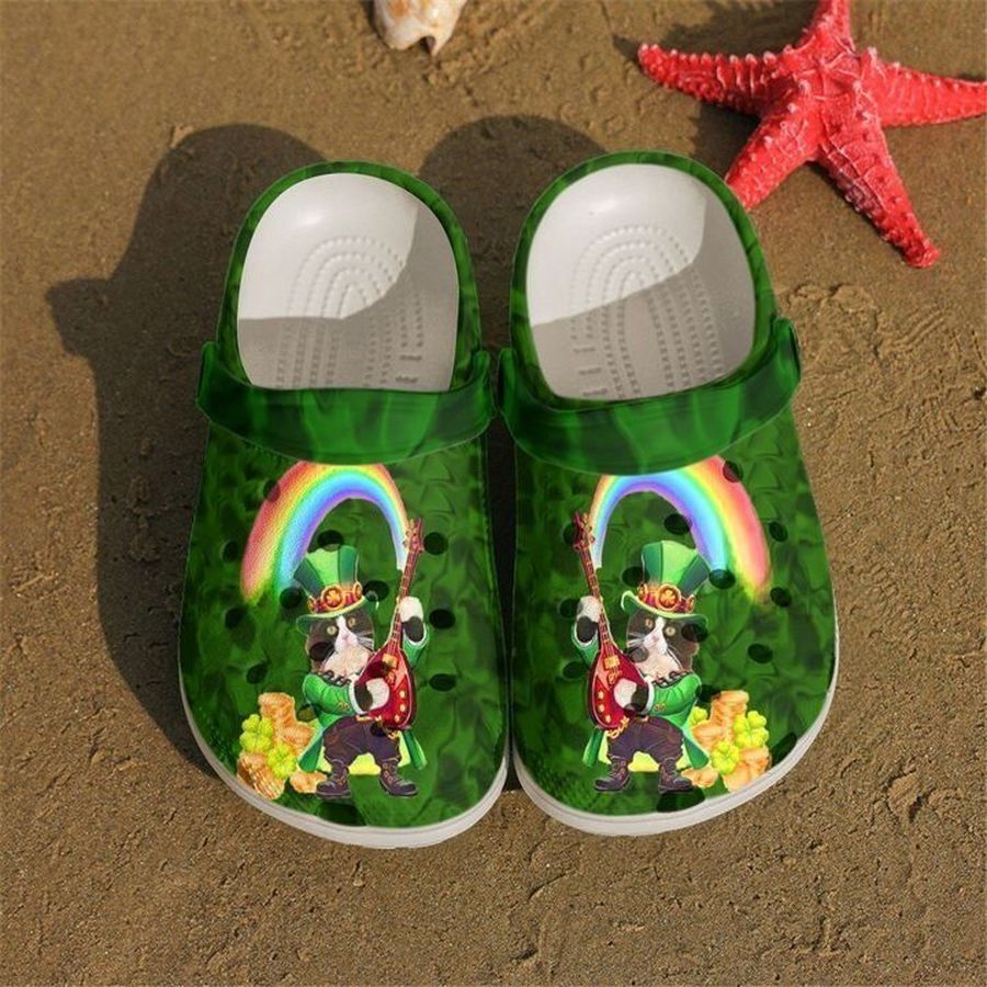 Irish Cat Sku 1507 Crocs Clog Shoes