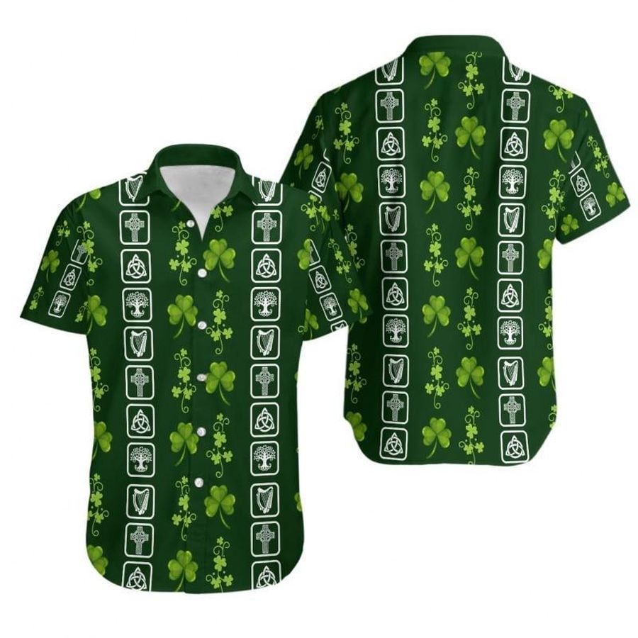 Irish St Patricks Day Hawaiian Shirt Pre12778, Hawaiian shirt, beach shorts, One-Piece Swimsuit, Polo shirt, funny shirts, gift shirts, Graphic Tee