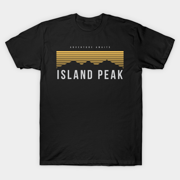 Island Peak peak T-shirt, Hoodie, SweatShirt, Long Sleeve