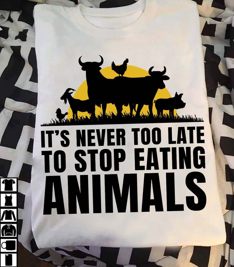 It's never too late to stop eating animals – Animal lover