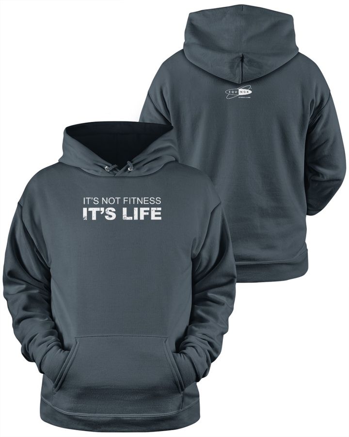 It's Not Fitness It's Life Hoodie David Duchovny