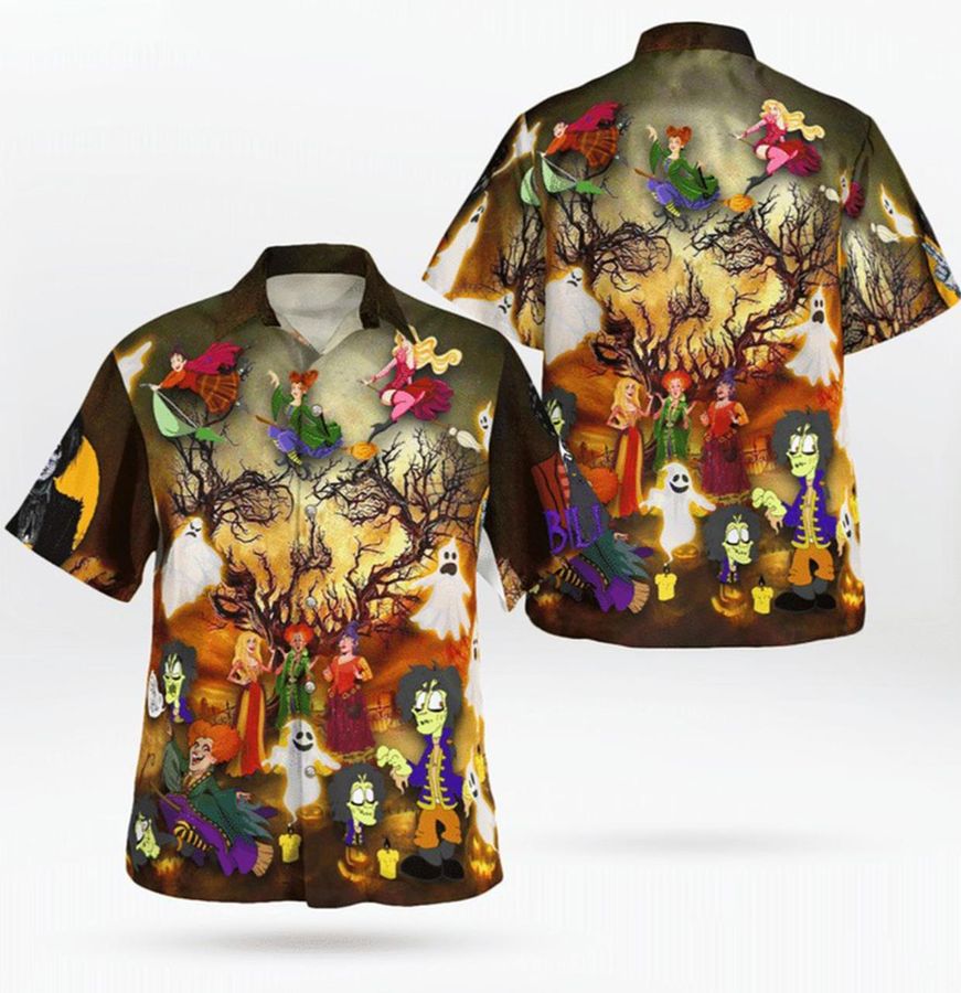 Its Time To Hocus Pocus Yahhhooo Hawaiian Shirt